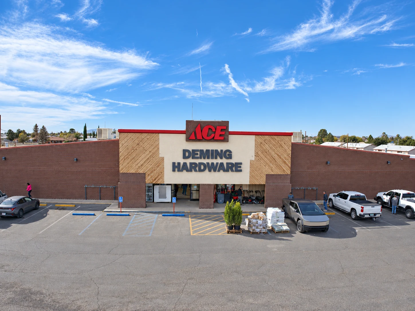 Deming Ace Hardware storefront in Deming, NM